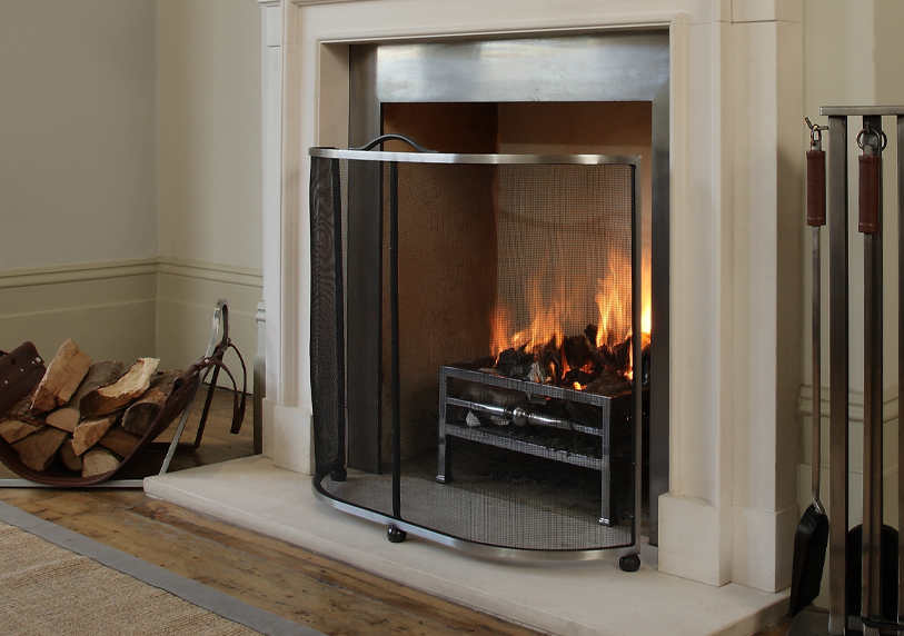 Barrier Screens Mean Safety As Fireplace Interest Heats Up